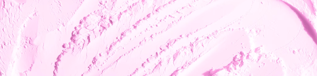 pink cocaine powder spread across a surface