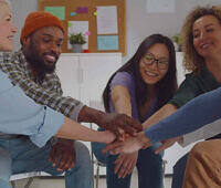 Support group session in alcohol rehab, featuring diverse individuals engaging and supporting each other