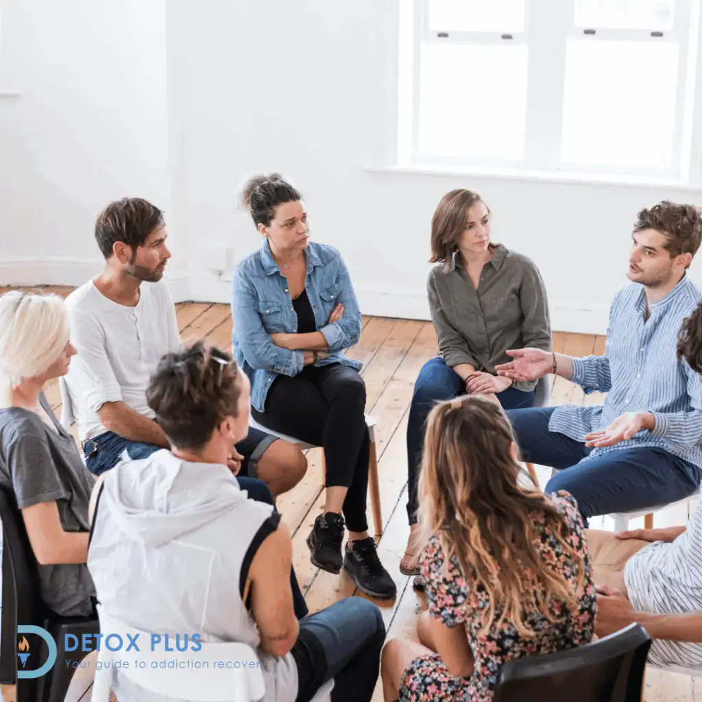 Group therapy session in Goucestershire