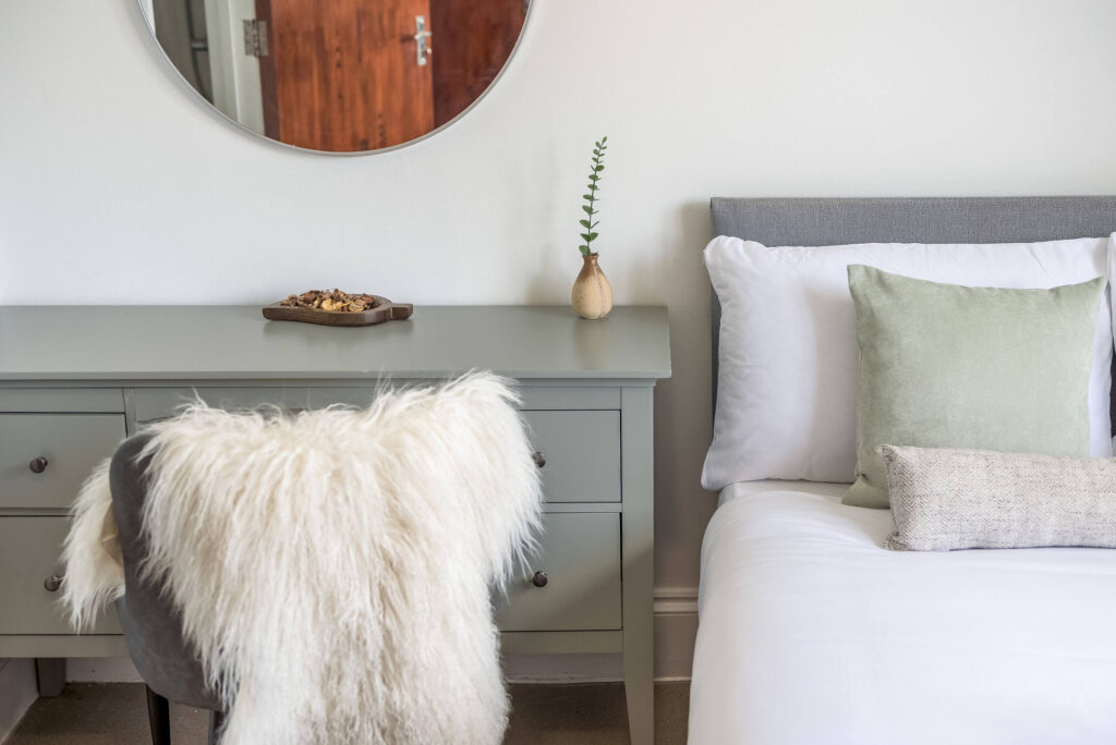 photo of a room in an alcohol detox centre in London